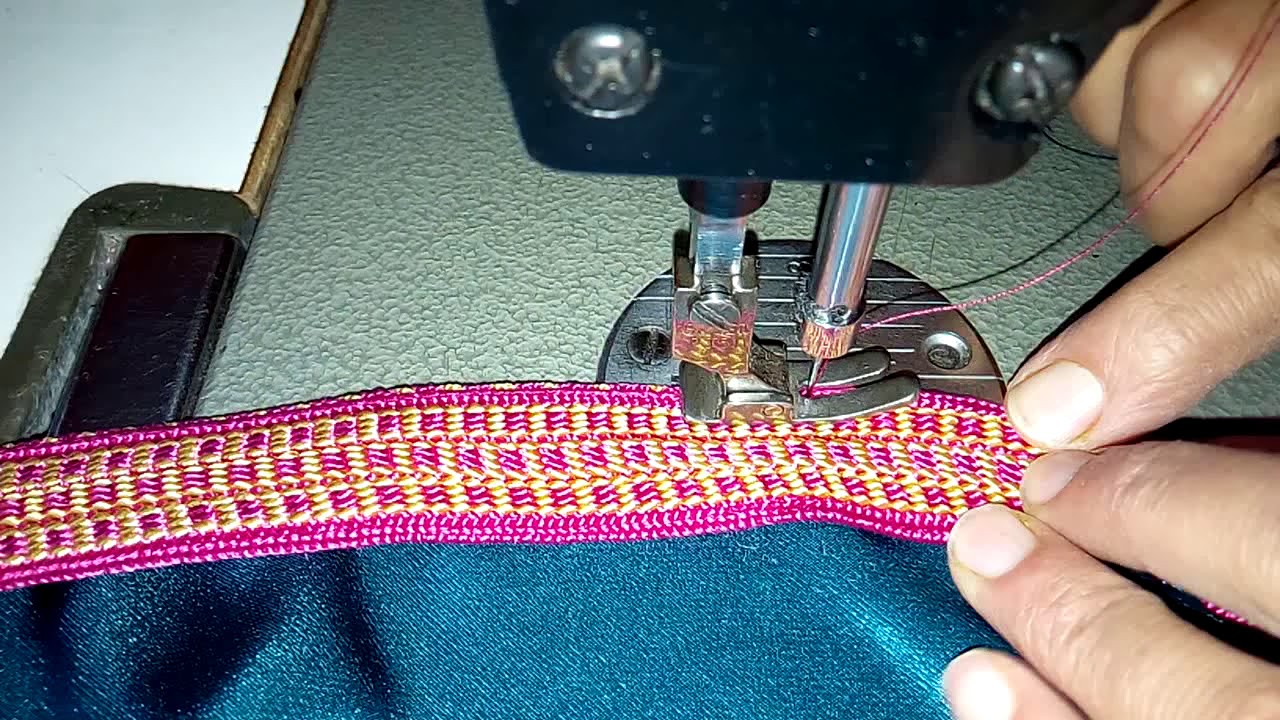 كيفية خياطة فتحة الكم بالسفيفة