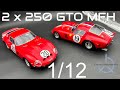 Montage de deux ferrari 250 gto mfh au 112