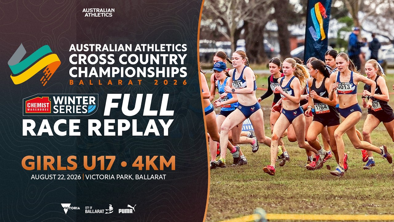 Girls U17 4km Final - Full Race | 2026 Australian Athletics Cross Country Championships