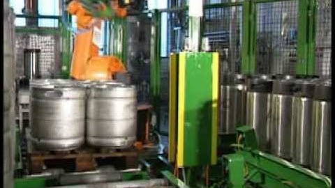 Beer Barrel Handling - KUKA Robot