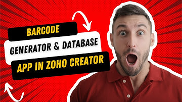 Barcode generator & database app in Zoho creator - UPC-A ,UPC-E, EAN-13,EAN-8 & QR code