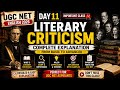 👉 Literary Criticism from Basic to Advanced 🤯 | UGC NET Day 11