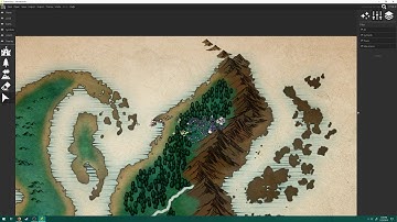 Map Making Time-Lapse Wonderdraft