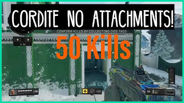 50 Kill KC Gameplay | Cordite With NO Attachments! | Call Of Duty Black Ops 4 Multiplayer Gameplay!