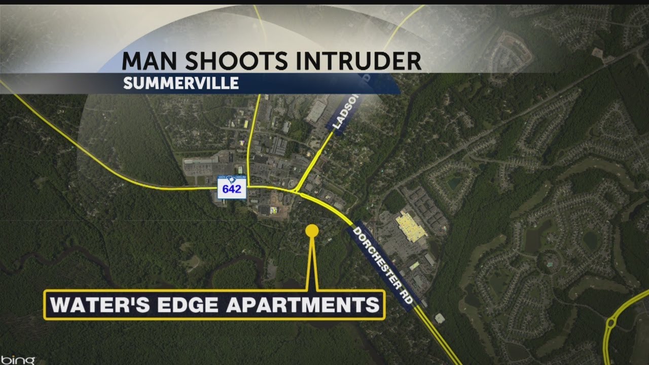Man shot in arm after breaking into Summerville apartment - YouTube