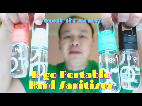 H-go Portable Hand Sanitiser Review