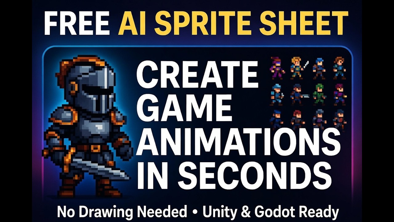 How to Create Sprite Sheets with AI for Free – Full Tutorial (No ...