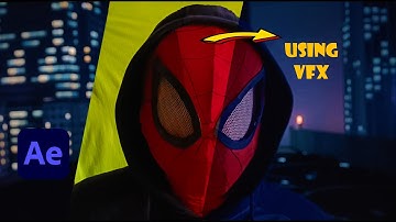 I Turned myself into Spider-Man using VFX! | After Effects