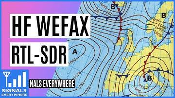 Decoding HF WEFAX Weather Fax with SDR Software Defined Radio | Airspy HF Discovery