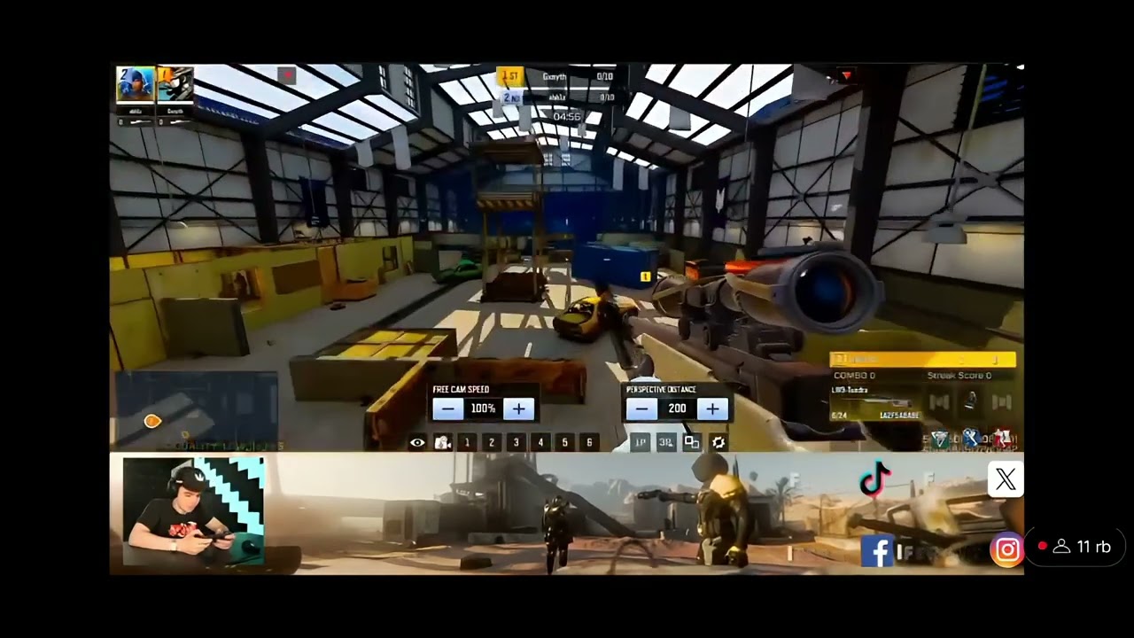 Ganyth's gameplay madness in iFerg's $10,000 1v1 tournament, Almost won with a 10-0! 