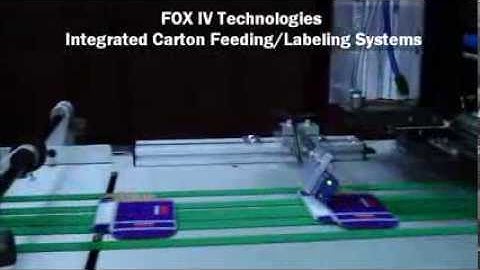 Integrated Carton Feeding Labeling Systems
