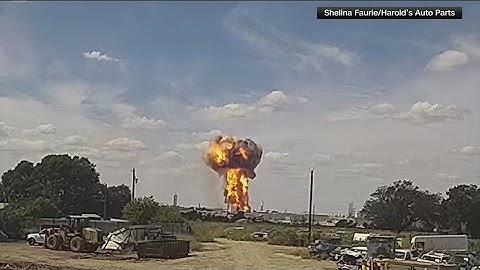Firefly Aerospace rocket explodes in Burnet County during pre-flight test