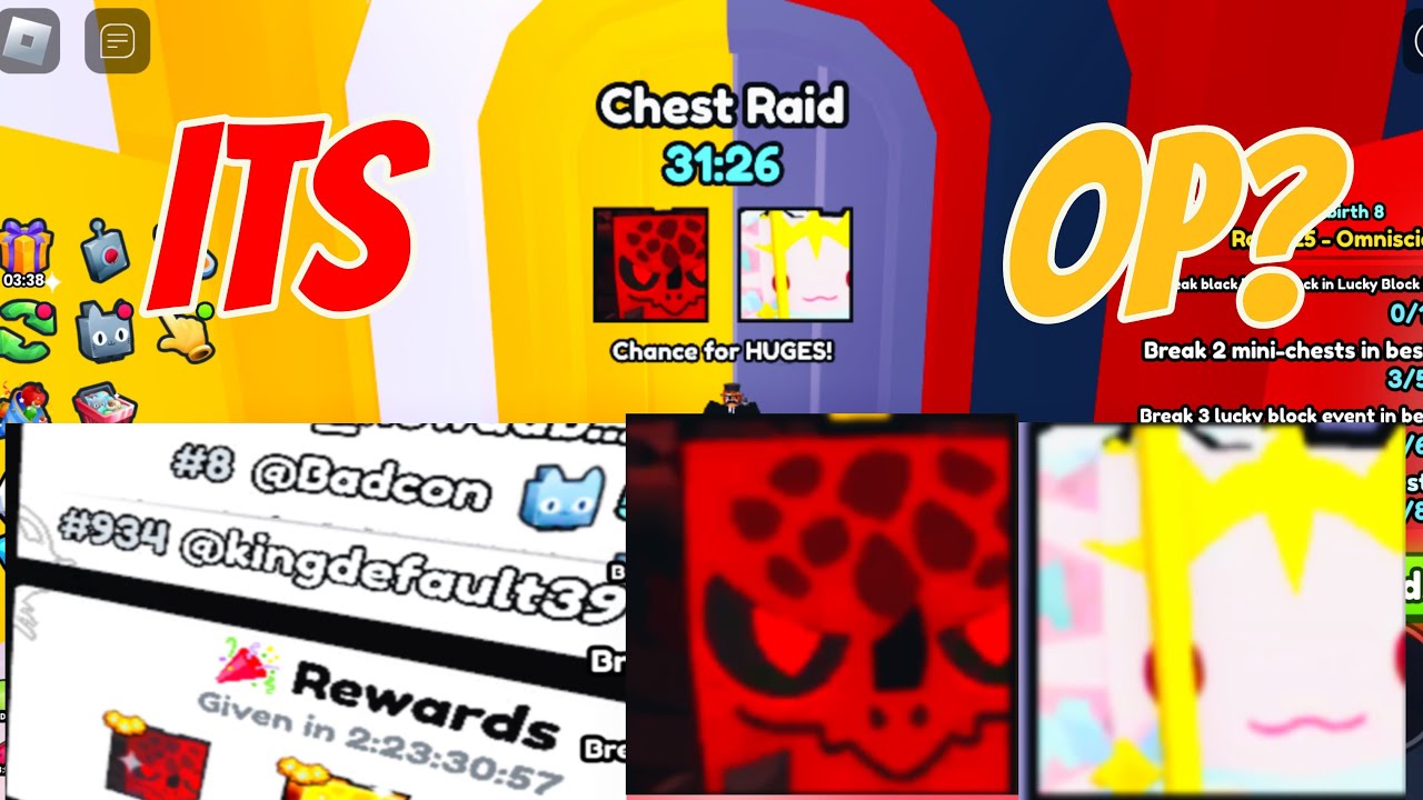 Roblox Chest R Why The CHEST RAID Is Secretly The BEST Feature Of This Update ...