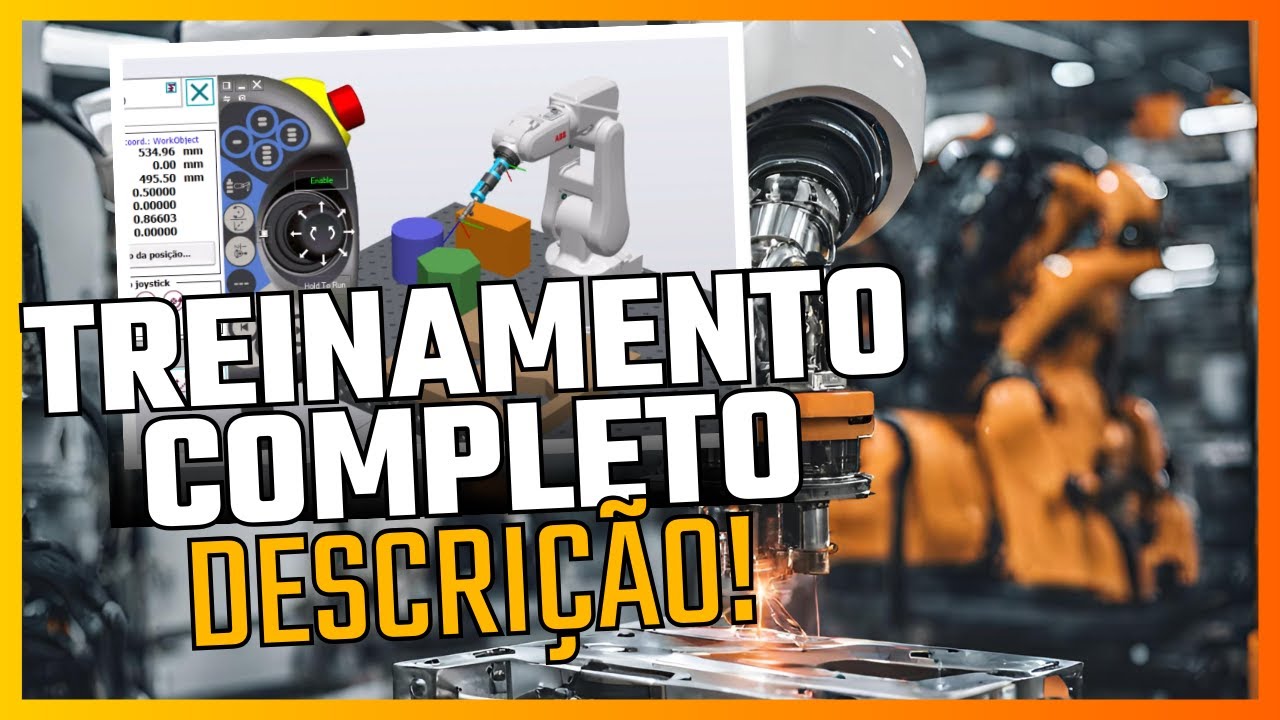 Robótica Industrial KUKA - Como Movimentar os Eixos - Treinamento