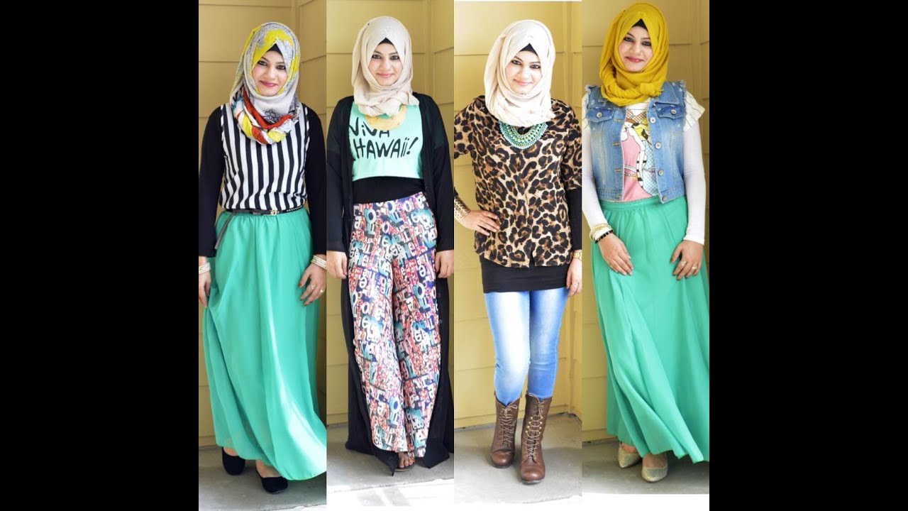 HIJABI OUTFITS (SPRING/SUMMER) - YouTube