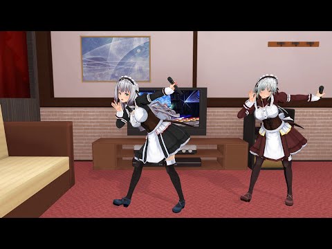 【カスタムオーダーメイド3D2】改革的ハートグラフィー カラオケVer.メイド一同【19人版】