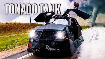 Chasing Storms Safely The $750,000 Tornado Proof Tank