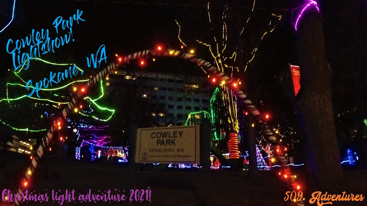 Cowley Park Lightshow! Spokane, WA YouTube