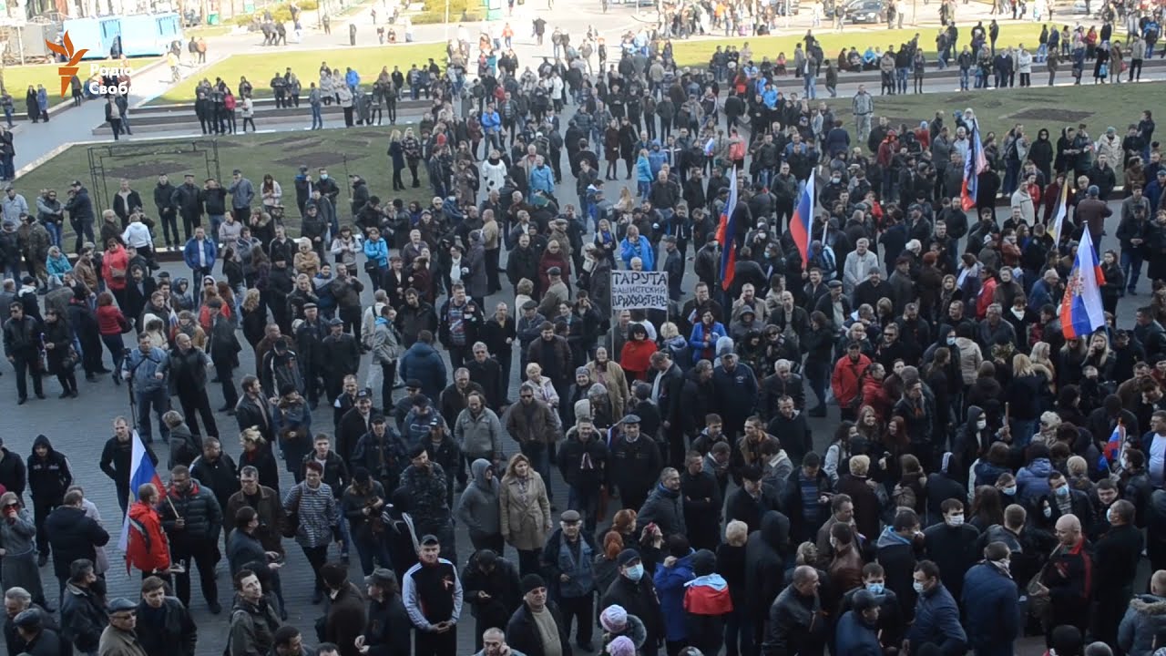 Захоплення Донецької ОДА. Хроніка