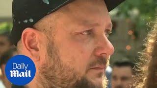 Families Of Escobars Victims Watch As His Building Is Demolished