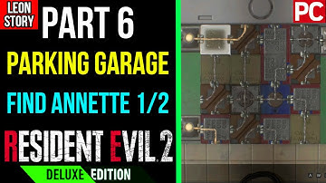 Resident Evil 2 Deluxe Edition Gameplay [ Leon ] Part 6 - Electric Door Puzzle & Find Annette 1/2
