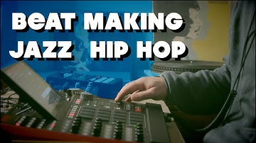 Beat making Video Akai Mpc X sampling Vinyl for Lofi Jazz Hip Hop type Beat