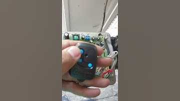 Configurando controle remoto em motor peccinin.