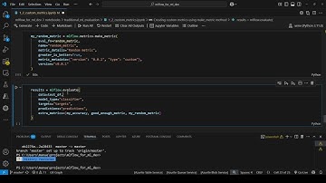40. Model Evaluation. Custom Metrics Part 3