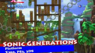 Preview : Sonic Generations