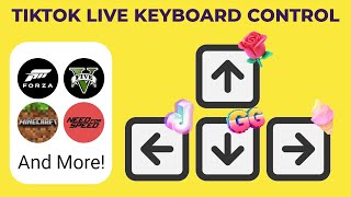 Interactive Keyboard Control Stream - TikFinity Tutorial For TikTok LIVE (Optional Sleeping)