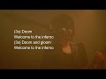 Dir En Grey - The Inferno / Lyrics & Instrumental / #direngrey #metal
