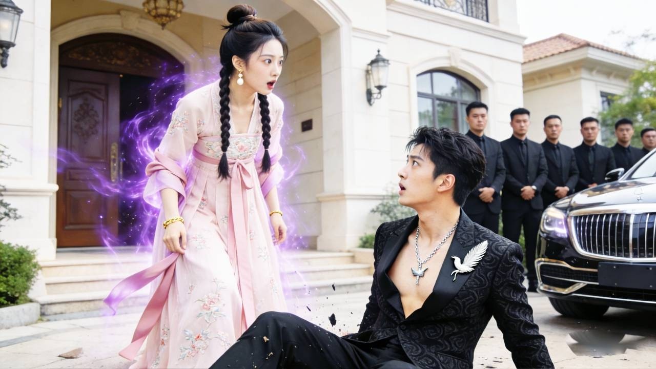 The CEO Disliked Women—Until A Woman Fell From The Sky & Knocked Him Over. Love At First Crash!