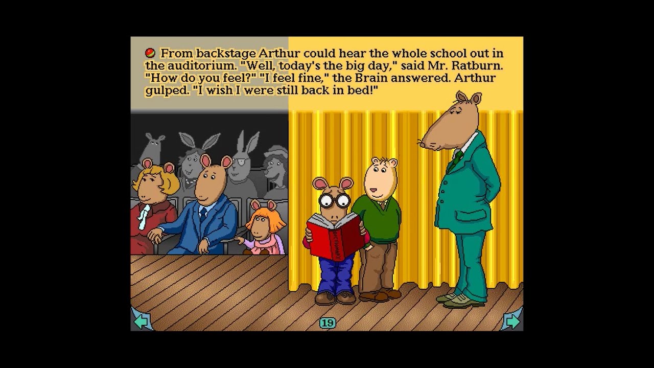 Living Books: Arthur's Teacher Trouble Gameplay