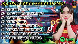 DJ SLOW BASS TERBARU || DJ SELEMBUT SALJU 🎵 DJ AKU BERJUANG SAMPAI MATI || FULL ALBUM