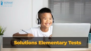 Solutions Elementary Tests 7