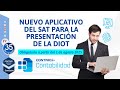 Nuevo Aplicativo del SAT para la presentación de la DIOT