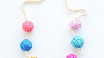 How To Make a Pretty Sling Bead Necklace - DIY Style Tutorial - Guidecentral