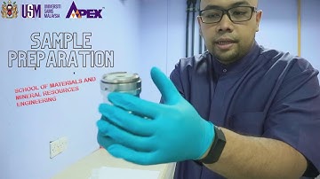 3.0 Sample preparation for XRD analysis (Part 2)