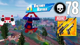 78 Elimination Solo Vs Squads Gameplay Wins (Fortnite Chapter 5 PS4 Controller)
