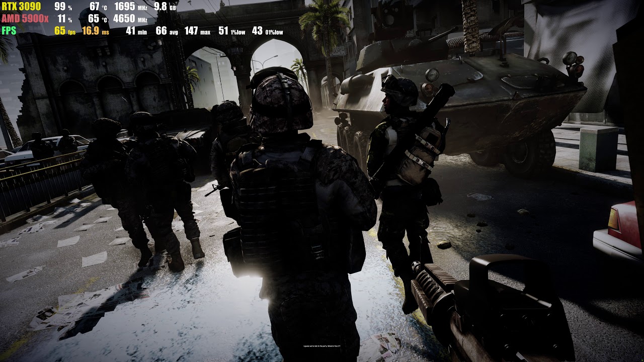 RTX 3090 | Battlefield 3 | max graphic 8K