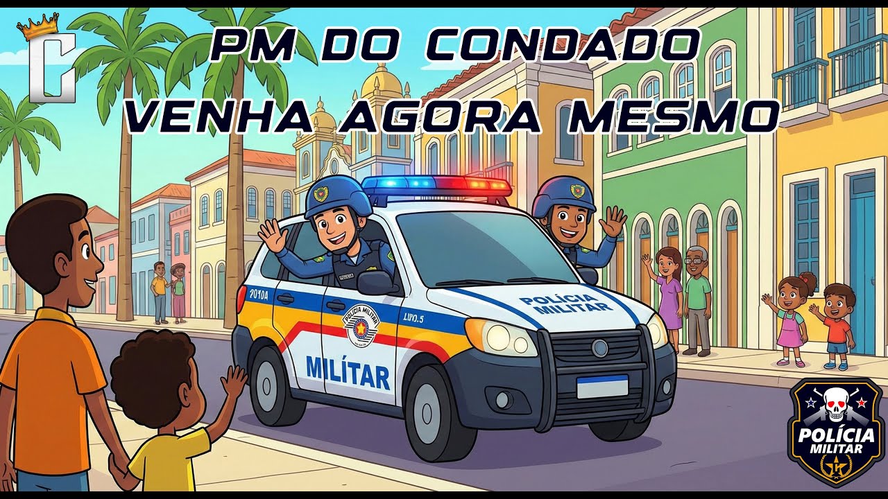 GTA RP! Policia militar RECRUTANDO, CONDADO S2 A MELHOR DO FIVEM!!
