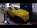 3D 180VR 4K Yellow BMW M4 Wonderful design Sport Car 2020
