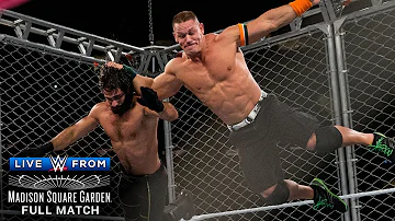 FULL MATCH - John Cena vs. Seth Rollins – U.S. Title Steel Cage Match: WWE Live from MSG