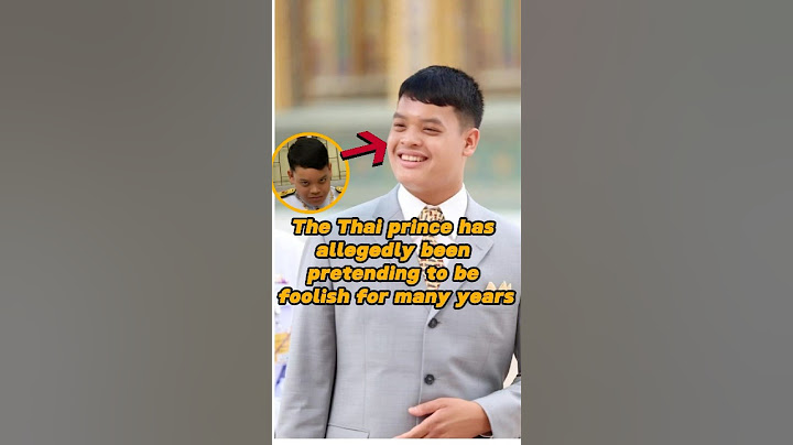 Everyone thought the Thai prince was a fool, but he had actually been pretending all along#foryou