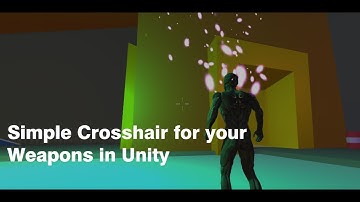 How to add simple Crosshair to your character