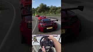 McLaren 650S Coupe VS Supercars - Forza Horizon 5 | Logitech G923 Steering Wheel
