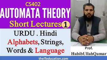 CS402 Short Lectures | Theory of Automata Lectures in URDU HINDI | short Lectures -2