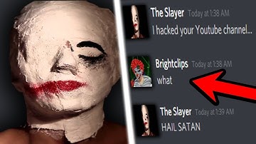TROLLING A SCARY SATANIC HACKER ON DISCORD! (I Called Him)