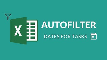 Simple VBA advanced date filter drop-down for your tasks/projects - Excel VBA