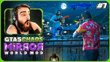 GTA 5 Chaos Mod Challenge: Mirror World & Rainbomizer Madness! Episode 7 - S07E07